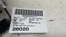 Tail Light Assembly JEEP WRANGLER Right 18 19 20 21 22 23 24
