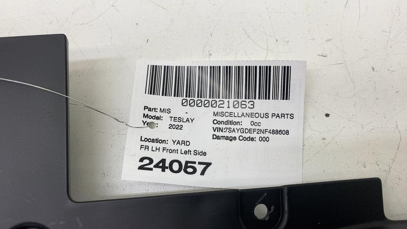 ⭕ 20-23 Tesla Model Y Driver Side Footwell Steering Cover Trim Left 15