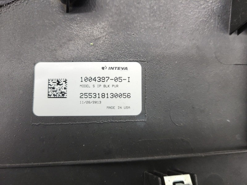 100439705I ⭕ 12-15 Model S Dashboard Instrument Panel Interior Dash Trim Cover 1004397-05-I