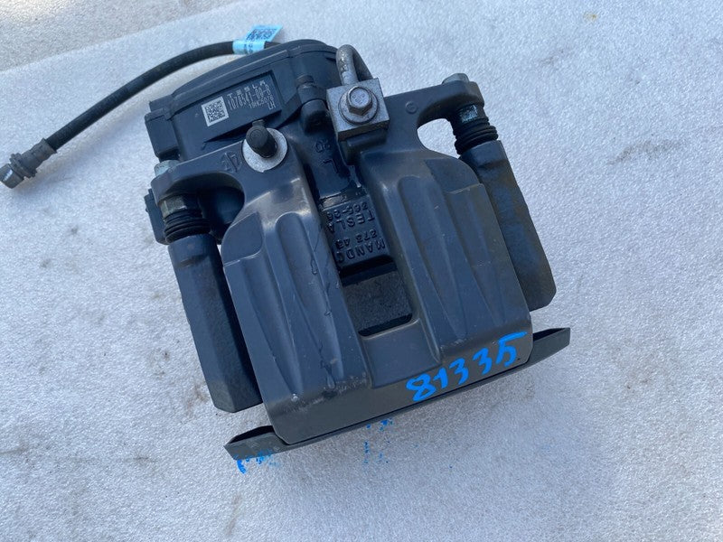 1078541 00 B ⭕ 19-21 Model S X Rear Driver Side Brake Caliper w/ Hose Line Left 1078541-00-B