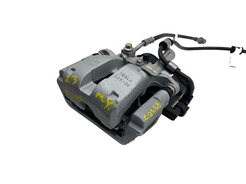 228878200A ⭕ 2020-2024 Tesla Model Y Rear Right Caliper + Brake Hose Line BASE 1044624-00-J