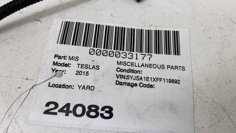⭕ 12-15 Tesla Model S MS Rear Bumper Wiring Harness Cable Wire Loom 10