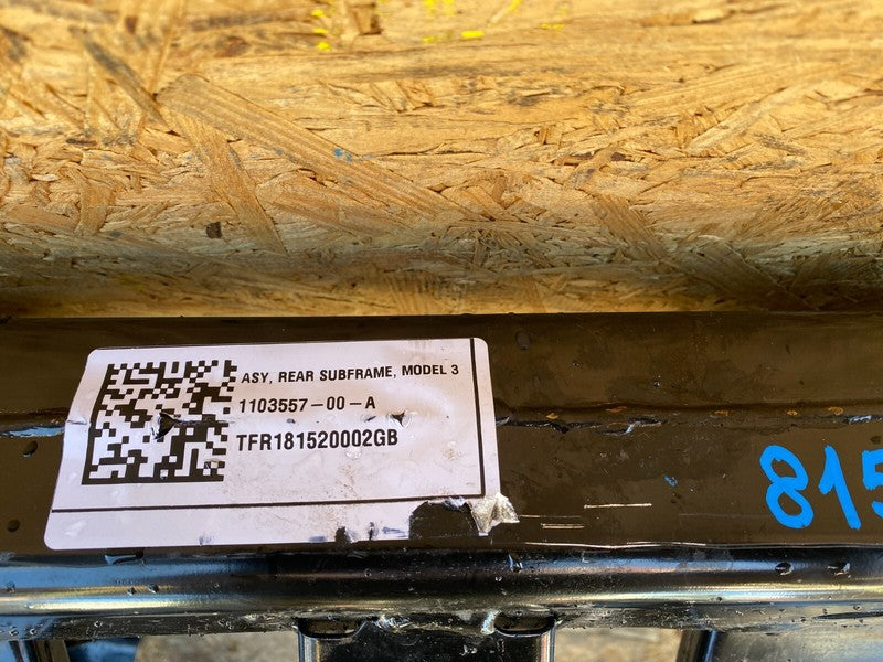 ⭕ 2017-2023 Tesla Model 3 M3 Rear Subframe Cradle Crossmember Assembly