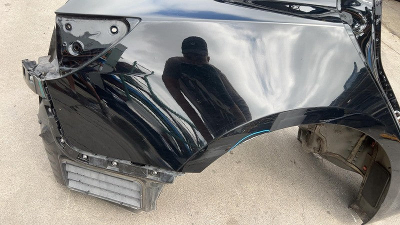 ⭕ 17-20 Tesla Model 3 Rear Right Quarter Panel Structural Frame Cut Black PBSB