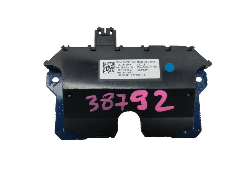 1102033 00 A ⭕ 2017-2023 Tesla Model 3 M3 Rear USB/AUX Control Unit Hub Module 1102033-00-A