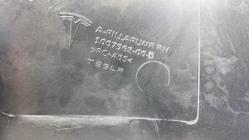 ⭕ 2012-2015 Tesla Model S Front Right Door Sill Plate Lower Trim 10079