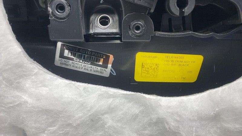 🍩 21-23 Tesla Model 3 Front Passenger Side Interior Door Panel Trim Card Right