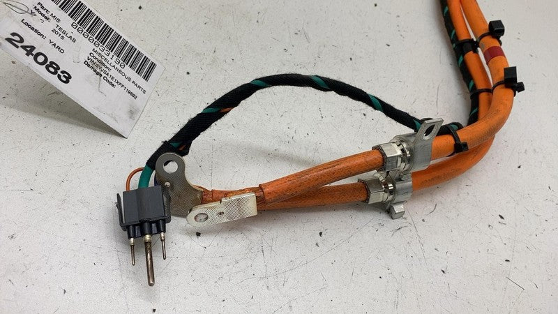 103018210E ⭕ 12-15 Tesla Model S GEN2 Rear HV Junction Box to GEN1 Charge Port 1030182-10-E