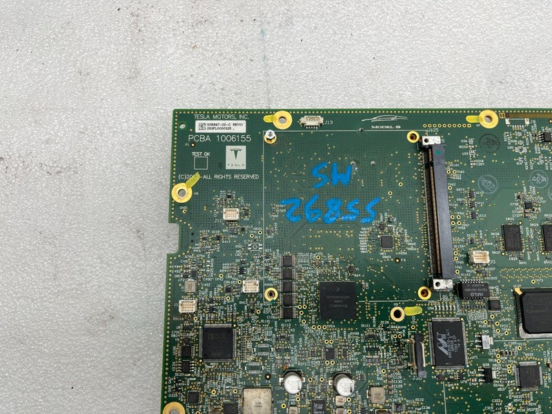 ⭕2012-2020 Tesla Model S MS Media Control Unit MCU Motherboard Assy 10