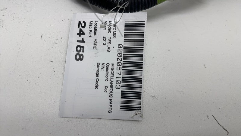 100455701H ⭕ 12-15 Tesla Model S Front Module Tech Package Wire Wiring Harness 1004557-01-H