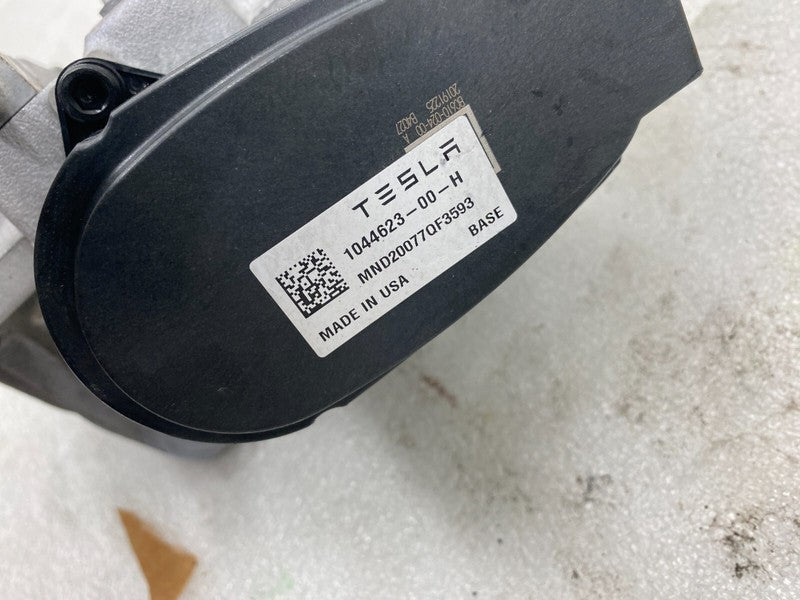 104462300H ⭕ 2017-2025 Tesla Model 3 Rear Left Caliper w/ Brake Line Hose BASE 1044623-00-H
