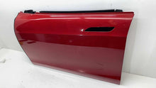 ⭕ 12-15 Tesla Model S Front Driver Side Door Shell Panel Left Assembly Red PPMR