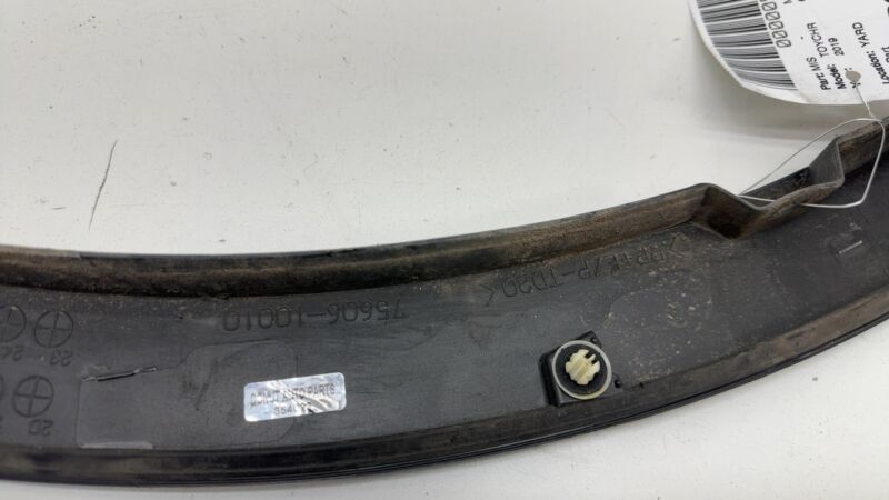 7560610010 ⭕ 2018-2022 Toyota C-HR Rear Driver Side Fender Flare Molding Left