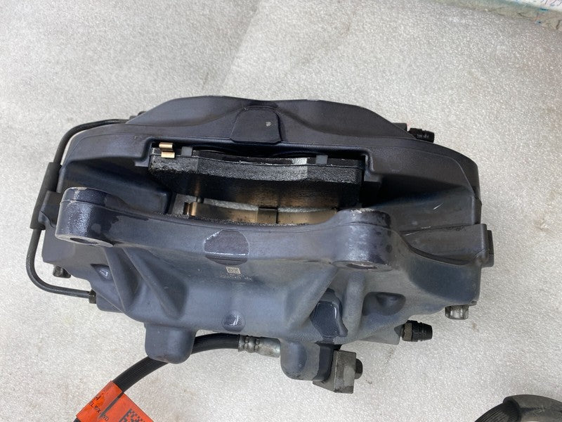 ⭕ 2016-2020 Tesla Model X Front Right Caliper w/ Brake Hose Line RH 10