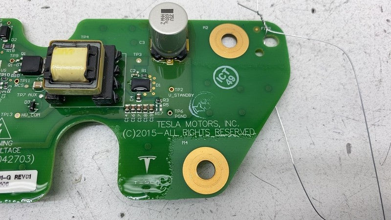 ⭕ 12-20 Model S X PCBA HV High Voltage Battery Standby Supply Board 10