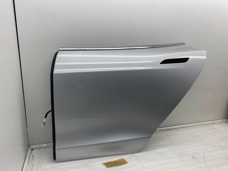 ⭕ 2012-2015 Tesla Model S MS Rear Left Door Shell Panel Silver PMSS 10