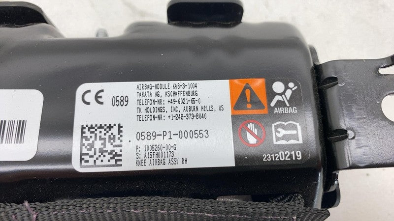1005260-00-G ⭕ 12-15 Model S Left & Right Knee Airbag LH & RH Fits either side 1005260-00-G