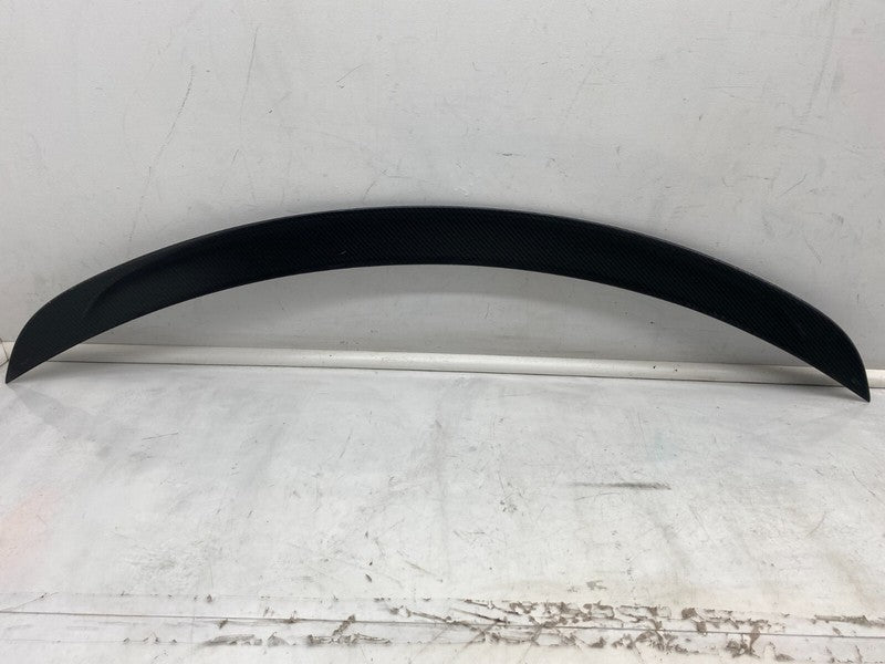 ⭕ 12-20 Model S Rear Trunk Liftgate Lid Spoiler Wing Carbon Fiber 1023