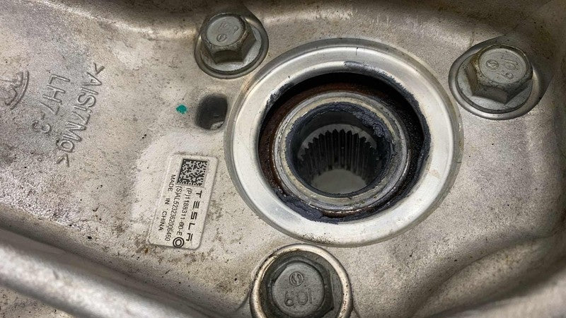 ⭕ 2020-2024 Tesla Model Y Front Left Spindle Knuckle w/ Dust Shield 11