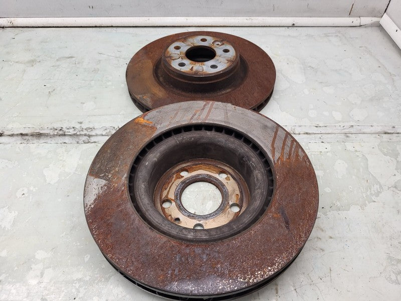 ⭕2012-2015 Tesla Model S MS Rear PAIR Left & Right Brake Disc Rotor Assembly OEM