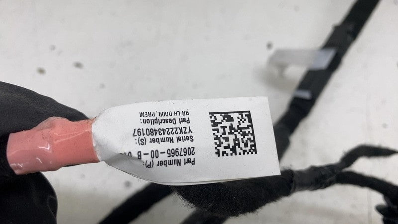⭕ 2021-2023 Tesla Model 3 Rear Left Door Wiring Harness Cable Wire 206
