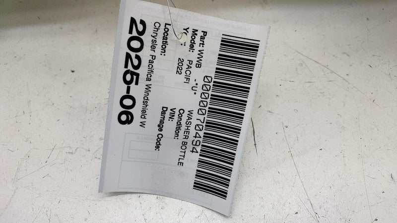 68229314AC ⭕ 2017-2024 Chrysler Pacifica Windshield Washer Bottle Reservoir Tank 68229314AC
