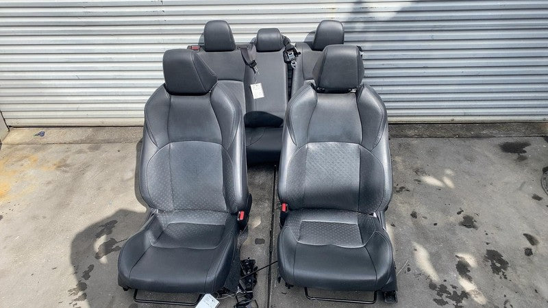 ⭕ 2019 Toyota C-HR Set of  Front & Rear Left & Right Leather Black Seats  - LB20