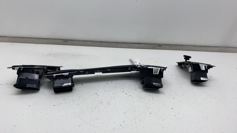 600762800C 12-15 Model S SET of Dash A/C Air Vent Outlet Dashboard Trim Panel  6007629-00-C