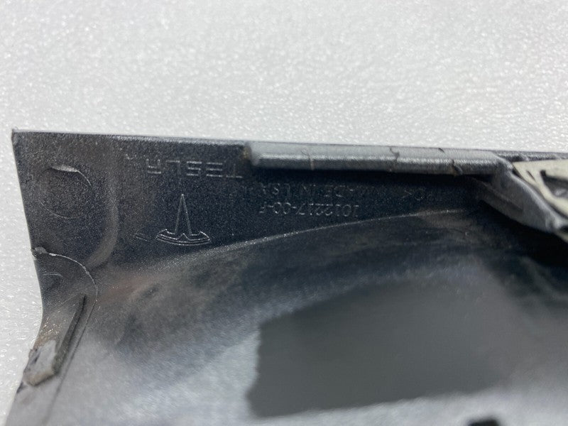 101221700F ⭕ 2012-2023 Model S Passenger Side Skirt Molding Scuff Plate Right 1012217-00-F