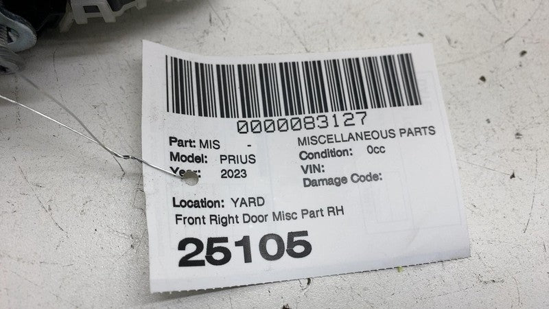 30307006 ⭕ 2023-2025 Toyota Prius Front Passenger Side Door Lock Latch Actuator Right OEM