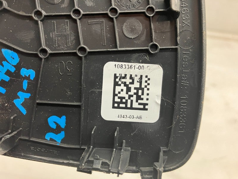 1083361 00 D ⭕ 17-23 Tesla Model 3 Front Left Side Dashboard End Cap Dash Trim 1083361-00-D