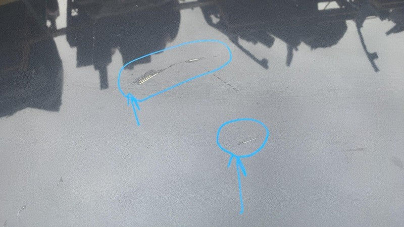 2012-2015 Tesla Model S Front Bonnet Hood Shell Panel Assembly OEM Gray PMTG