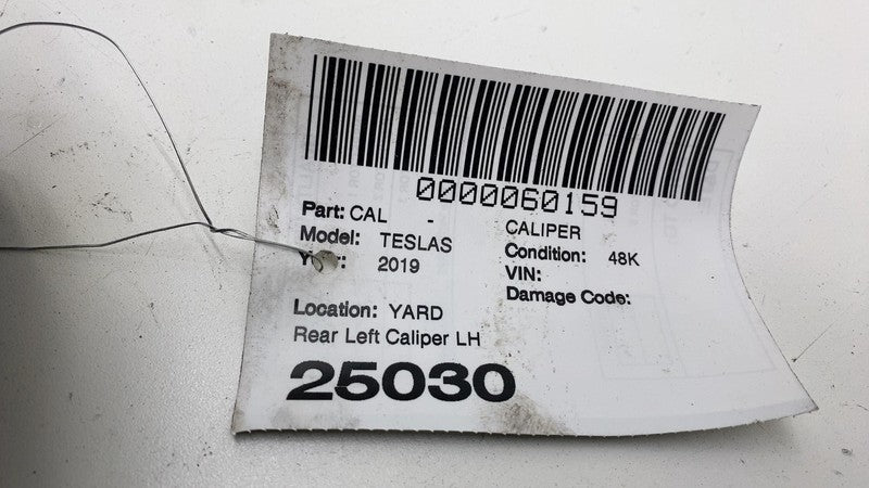 1078541 00 B ⭕ 2019-2021 Tesla Model S X Rear Left Caliper w/ Brake Hose Line LH 1078541-00-B
