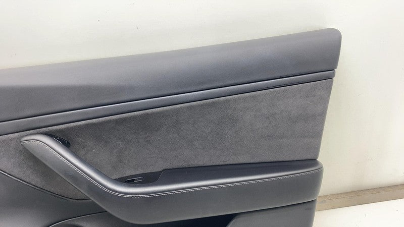 1090411-01-H 2017-2020 Tesla Model 3 Front Passenger Side Interior Door Panel Trim Card Right