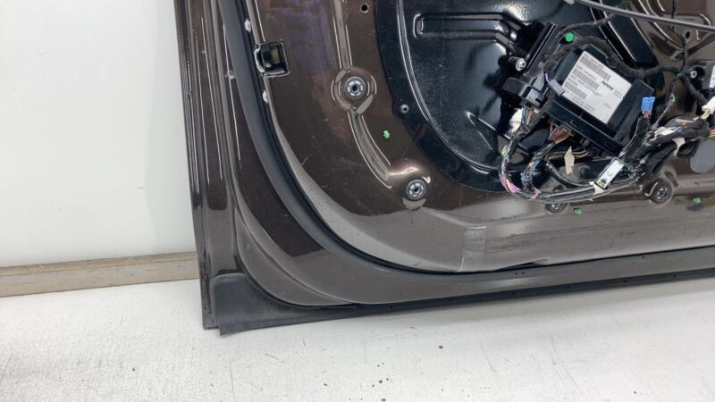 2012-2015 Tesla Model S MS Front Driver Side Door Shell Panel Left LH Brown PMAB