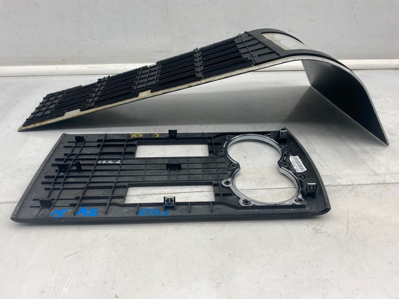 1002362 00 C 12-20 Model S Center Console Floor Finisher Rubber Mat & Cup Holder 1002362-00-C