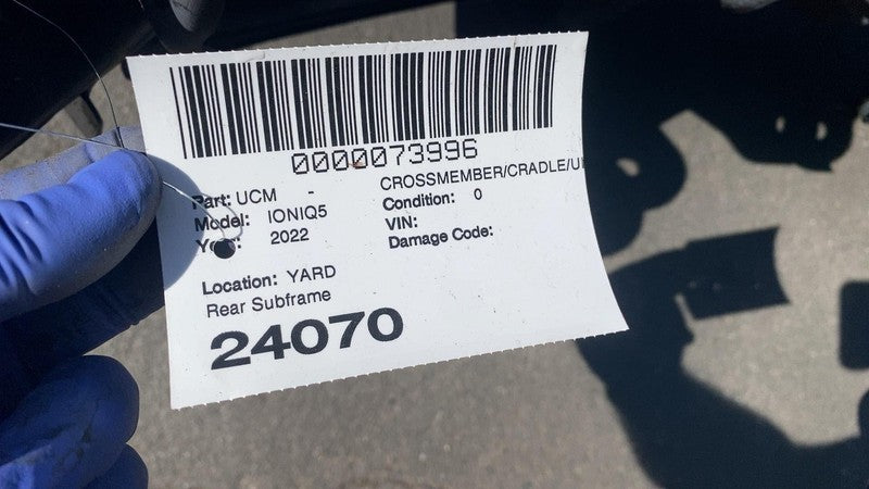 55405GI300 ⭕ 22-24 Hyundai Ioniq 5 Rear Suspension Crossmember Subframe Cradle 55405-GI300