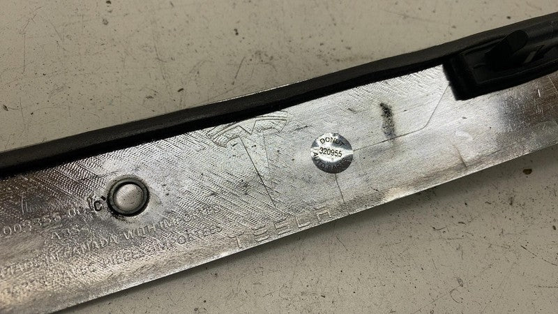 ⭕2012-2015 Model S Rear Liftgate Applique Trim Trunk Chrome Molding 10