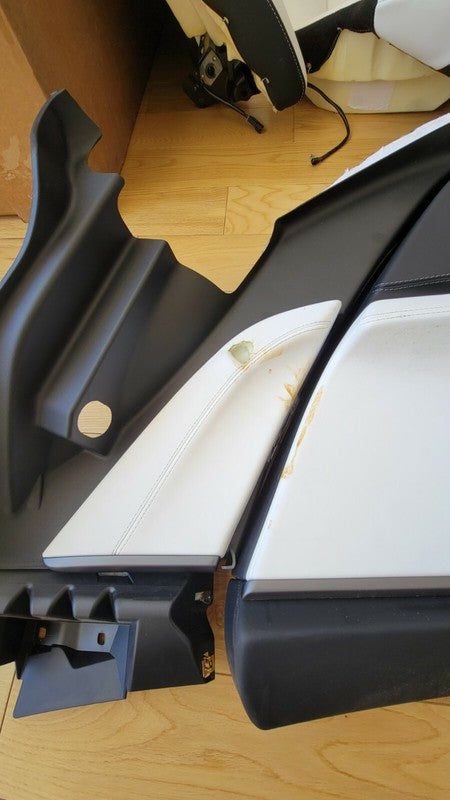 ⭕ 2020 Tesla Model S MS SET of Front and Rear Seats With Door Panel Trim Cushion