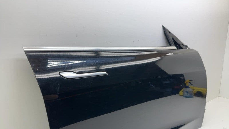⭕ 2017-2020 Tesla Model 3 Front Passenger Side Door Shell Panel Right Black PBSB