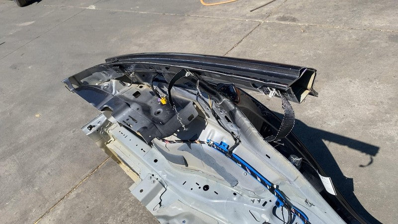 ⭕ 24-25 Model 3 Rear Driver Side Quarter Panel Structure Cutout Left Gray - PN01