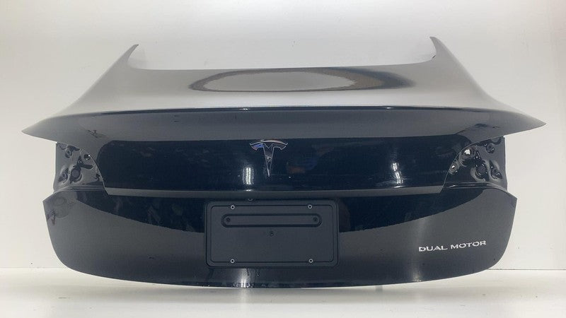 ⭕ 21-23 Model 3 Tailgate Liftgate Deck Lid Shell Panel Black PBSB 1120