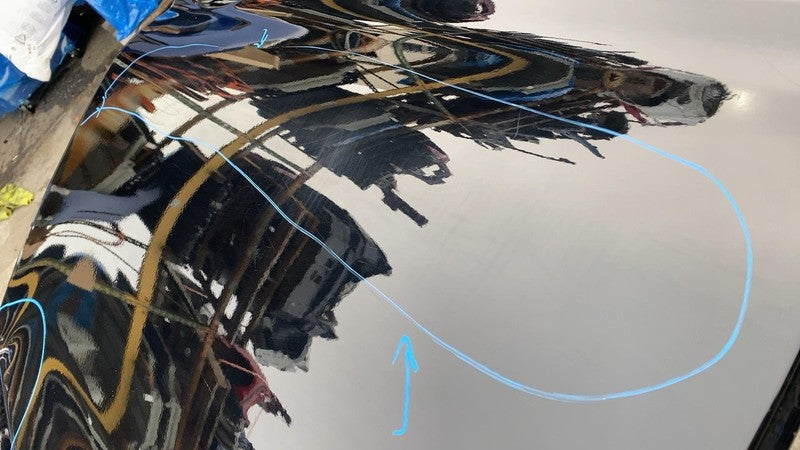 2018-2023 BMW 530e G30 Rear Passenger Side Door Shell Panel Right Blac