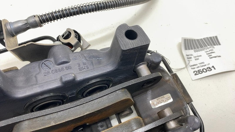 9Y0615403CG ⭕ 2024 Porsche Cayenne Rear Driver Side Caliper w/ Brake Hose Left 9Y0615403CG