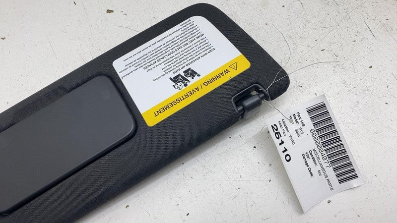 ⭕ 2022-2025 Rivian R1S Front Passenger Side Sun Visor w/ Mirror Sunvis