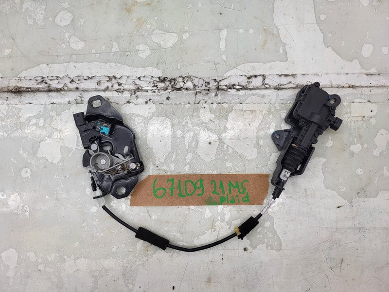 1500397 00 E ⭕ 2021-2025 Model S Hood Latch Double Pull Single Actuator w/ Cable 1500397-00-E