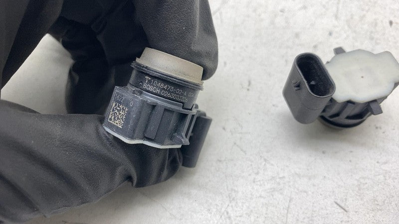 ⭕ 12-20 Model S X Set of 6 Bumper Parking Assist Sensor Silver PMSS 10