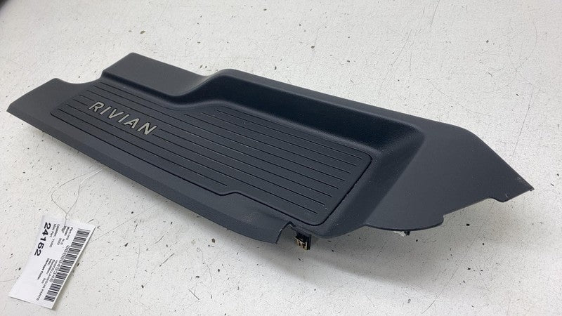 2022-2024 Rivian R1S Rear Left Door Sill Plate Step Scuff Trim Cover Guard Black