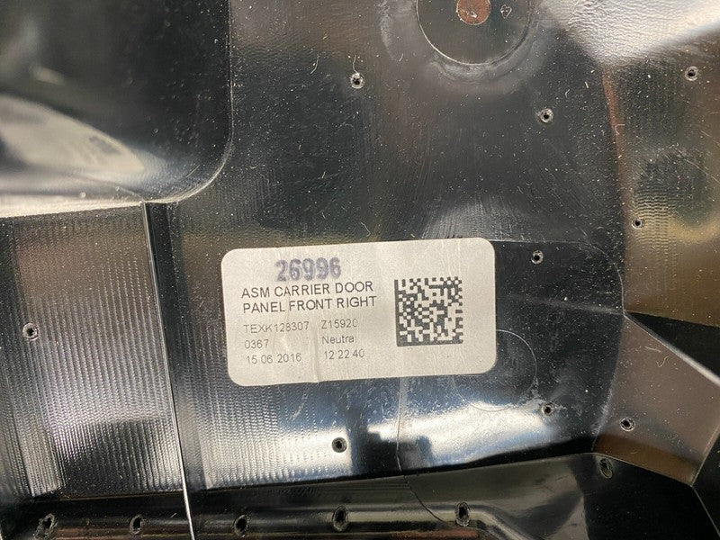 ⭕ 16-20 Tesla Model X Front Passenger Side Door Panel Trim Card Right 