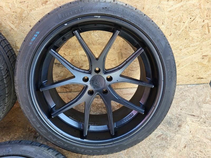 ⭕ SET of 3 Ferrada Wheel Rim 22x9.0 w/ Pirelli Tire Scorpion Zero 285/